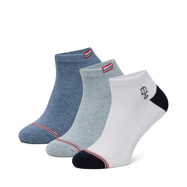 Skarpety Hunter AS_HUNTER_01S_SS25 (3-PACK) Niebieski