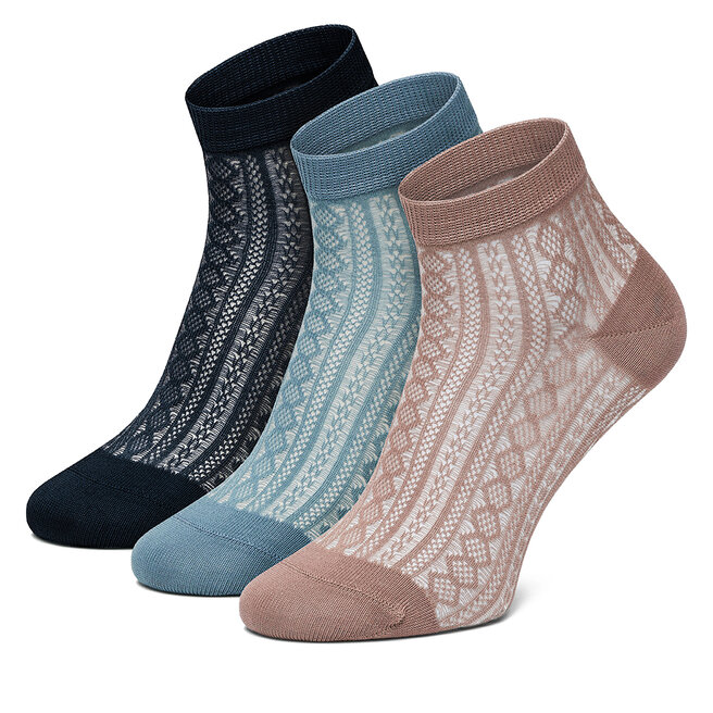 Skarpety Nine West KR_NW_SHINY_Z_SS25 (3 PACK) Kolorowy