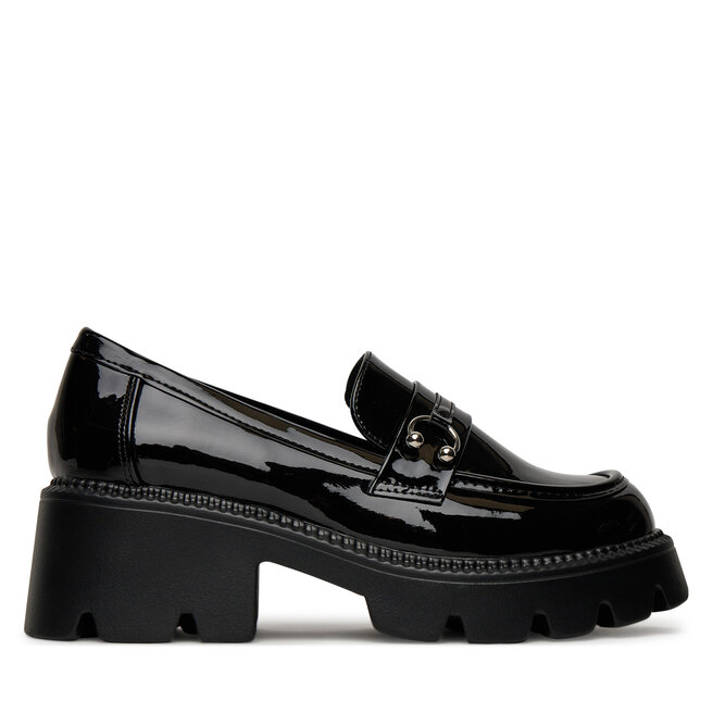 Loafersy DeeZee HLD-2016-1 Czarny