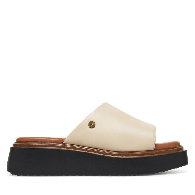 Klapki Beverly Hills Polo Club WI44-CAGE-03 Écru