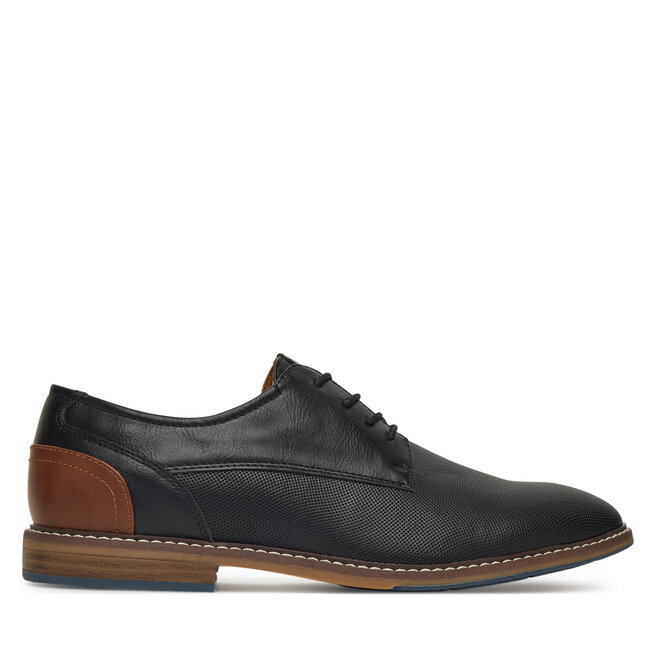 Półbuty Lanetti 123AM0956 Czarny