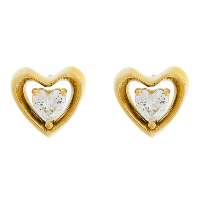Kolczyki Guess JUBE05 024JW Złoty