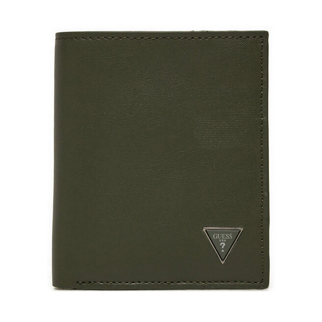Duży Portfel Męski Guess Mito SMMTCF LEA22 Khaki