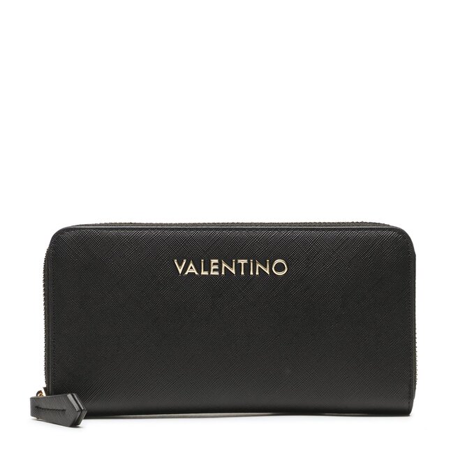 Duży Portfel Damski Valentino Zero VPS7B3155 Czarny