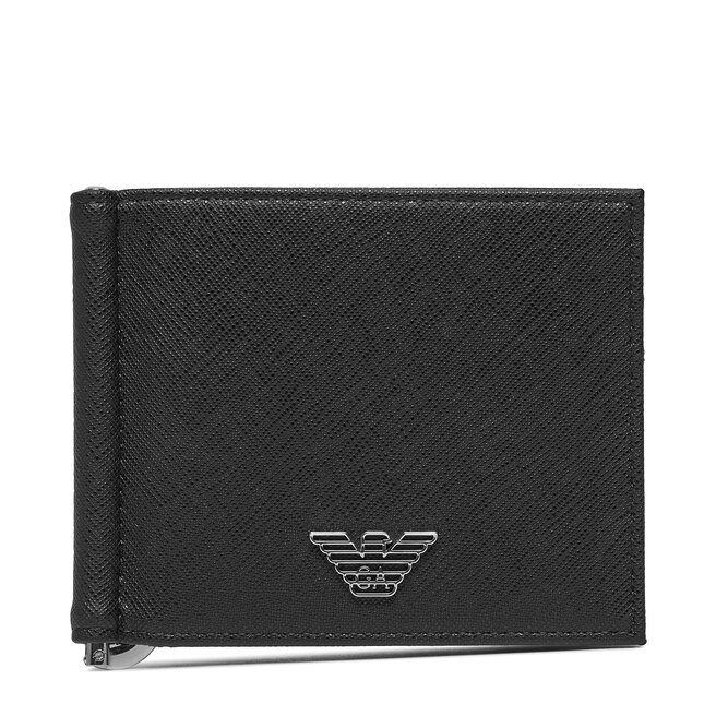 Mały Portfel Męski Emporio Armani Y4R502 Y138E 81072 Czarny