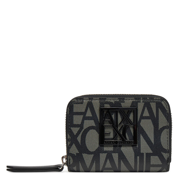 Mały Portfel Damski Armani Exchange XW001608 AF15324 M2008 Czarny