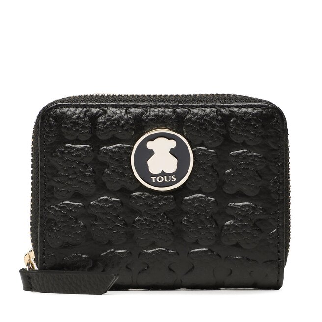 Mały Portfel Damski TOUS Monedero M. Sherton 2001145151 Czarny