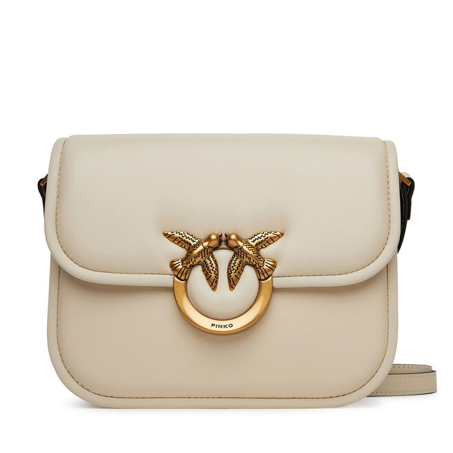 Torebka PINKO Love Box Bag Fl Mini 104297 A26L Écru