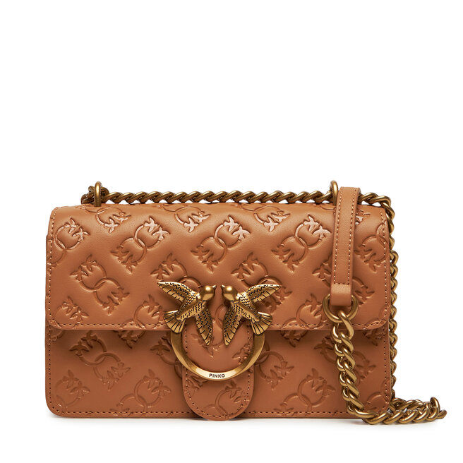 Torebka PINKO Love One Mini Dc PE 25 PLTT 100074 A1YB Brązowy