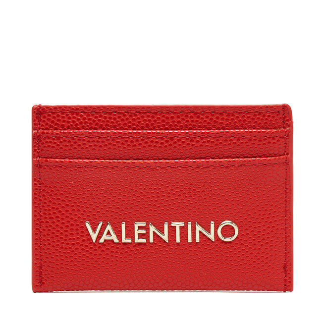 Etui na karty kredytowe Valentino VPS1R421G Czerwony
