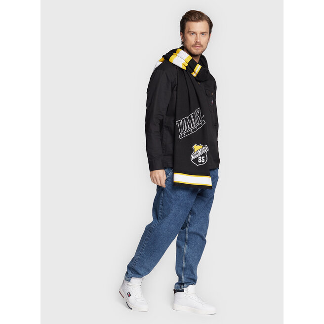 Szalik Tommy Jeans AM0AM10633 Czarny