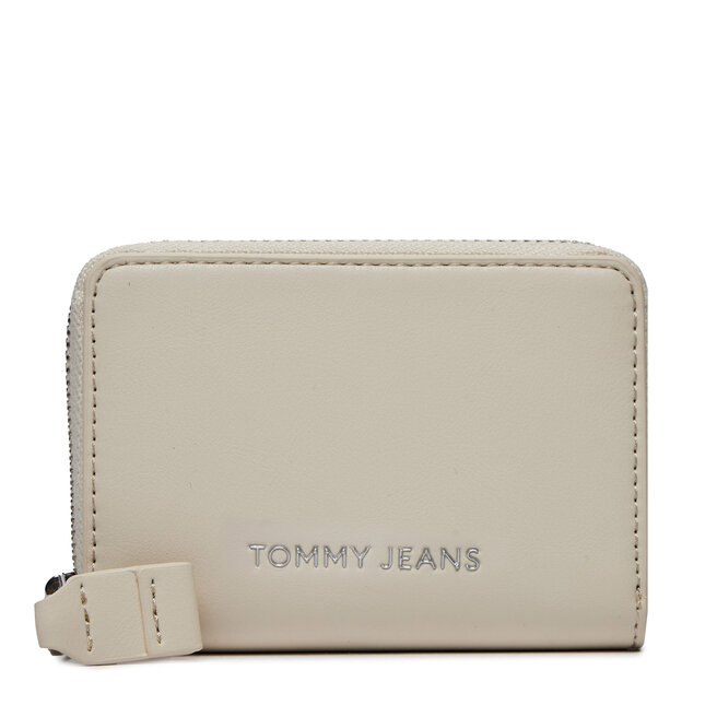 Mały Portfel Damski Tommy Jeans Tjw Ess Must Small Za AW0AW15833 Beżowy
