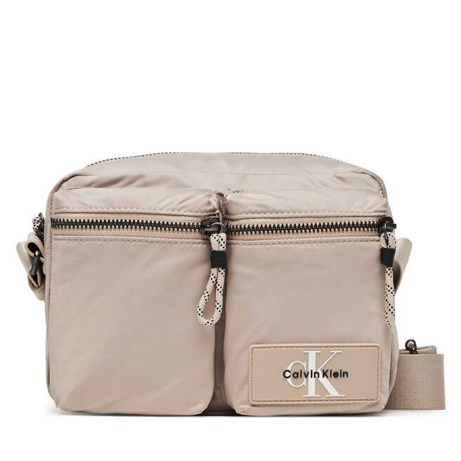 Saszetka Calvin Klein Tech Utility Camera Bag LV04G3178G Écru