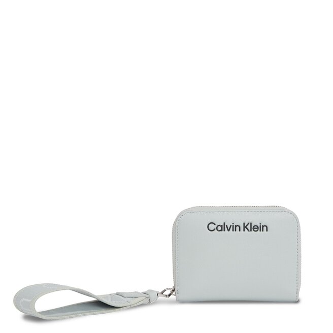 Duży Portfel Damski Calvin Klein Gracie K60K611688 Szary
