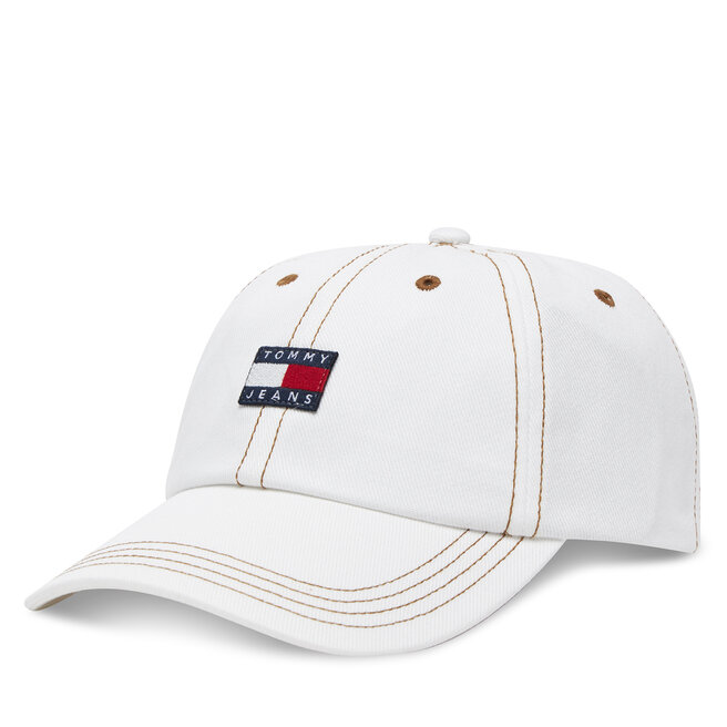 Czapka z daszkiem Tommy Hilfiger Heritage AW0AW17572 Écru