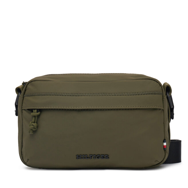 Saszetka Tommy Hilfiger Th Colour Ew Reporter AM0AM13219 Zielony