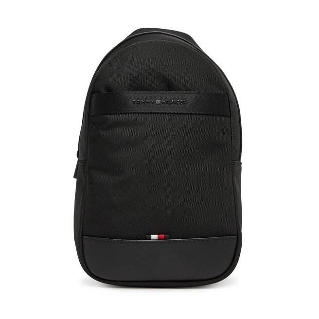 Plecak Tommy Hilfiger Th Nylon Travel Sling Bag AM0AM13572 Czarny