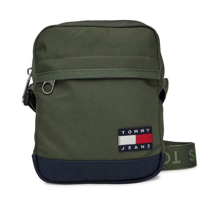Saszetka Tommy Jeans Tjm Ess Daily Reporter AM0AM13389 Zielony