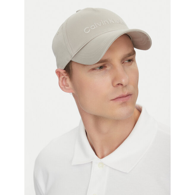 Czapka z daszkiem Calvin Klein K50K511987 Beżowy