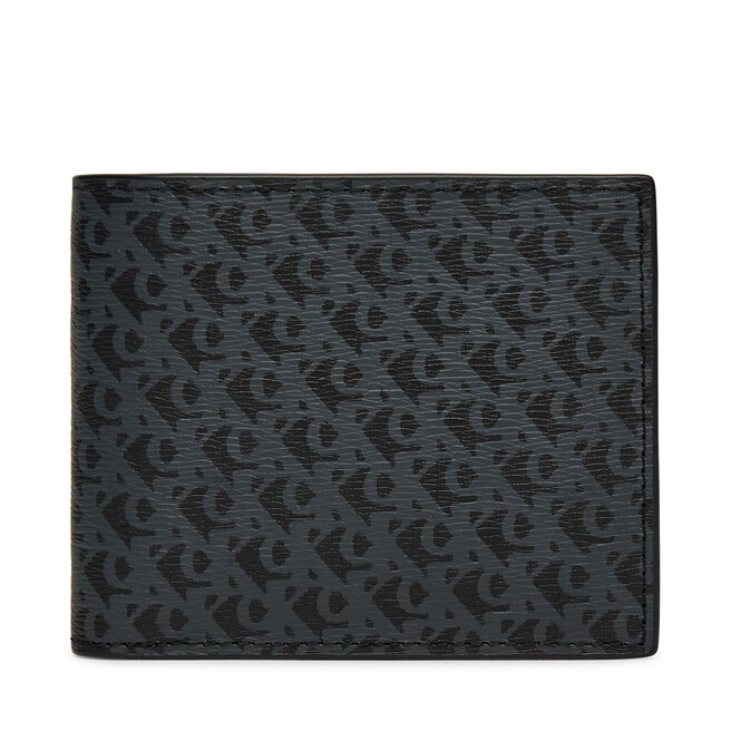 Portfel męski Calvin Klein Jeans Matte Billfold W/Coin LV04G1066G Czarny