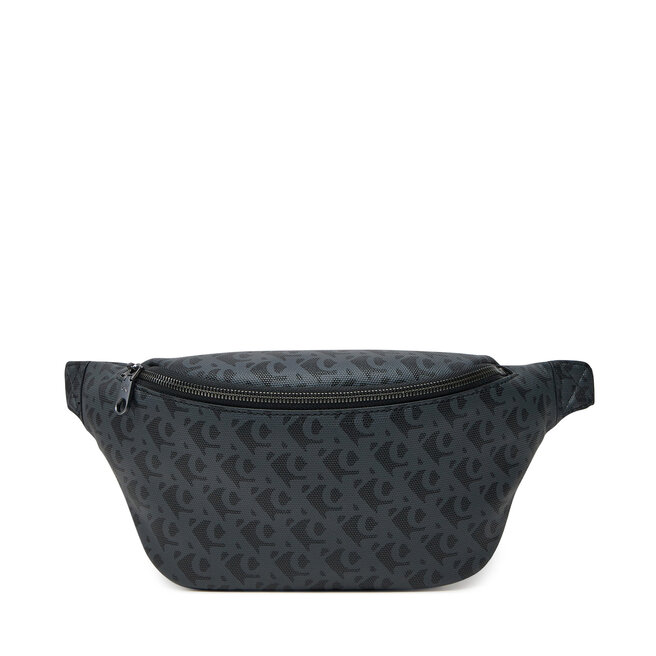 Saszetka nerka Calvin Klein Jeans Matte Aop Sq Waistbag 38 LV04G3113G Czarny