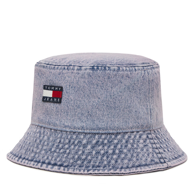 Kapelusz Tommy Jeans Tjw Heritage Denim Bucket Hat AW0AW17816 Różowy
