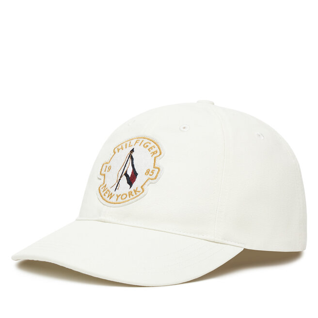 Czapka z daszkiem Tommy Hilfiger AM0AM13430 Écru