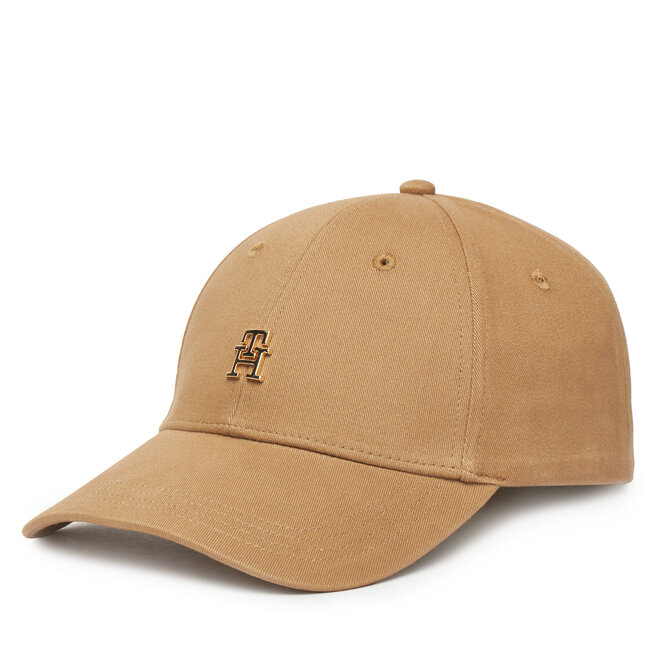Czapka z daszkiem Tommy Hilfiger Elevated Chic AW0AW17631 Beżowy