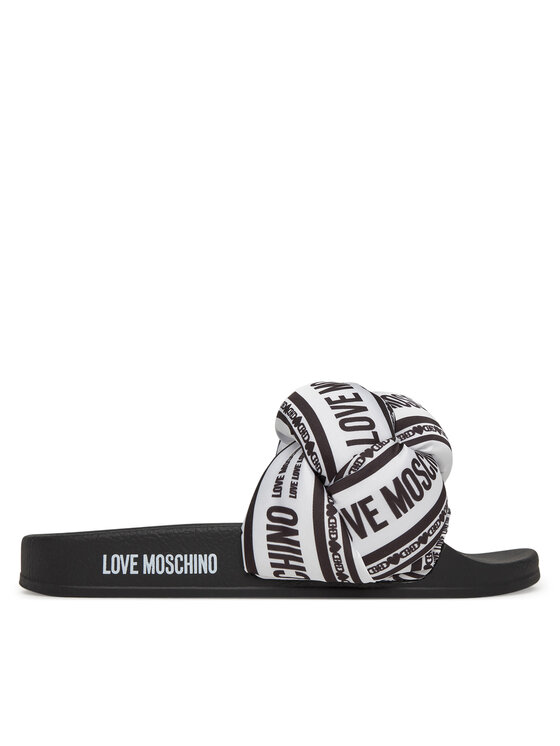 LOVE MOSCHINO Klapki JA28312G0MIW310A Biały