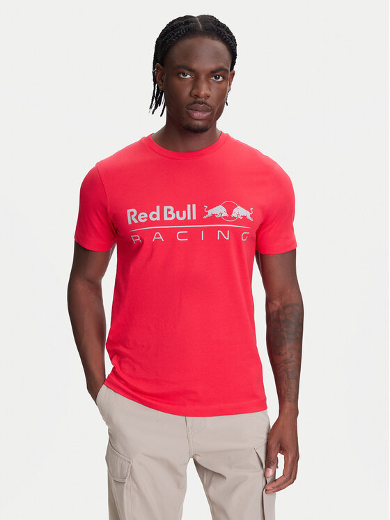 Pepe Jeans T-Shirt Red Bull Racing Logo RM500016 Czerwony Regular Fit