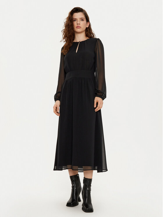 JOOP! Sukienka codzienna 58 D58Dorothea 10018884 30044846 Czarny Regular Fit