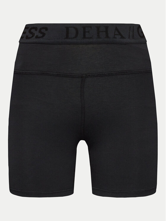 Deha Szorty sportowe A00115 Czarny Skinny Fit