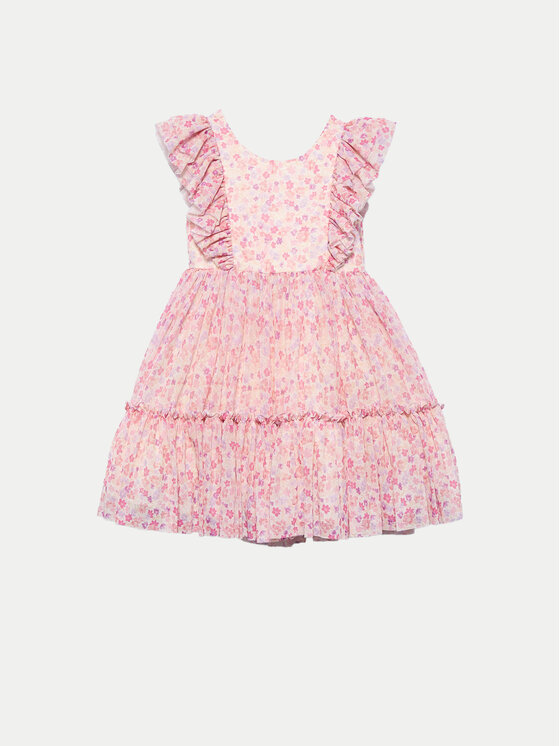 Abel & Lula Sukienka letnia 5046 Różowy Regular Fit