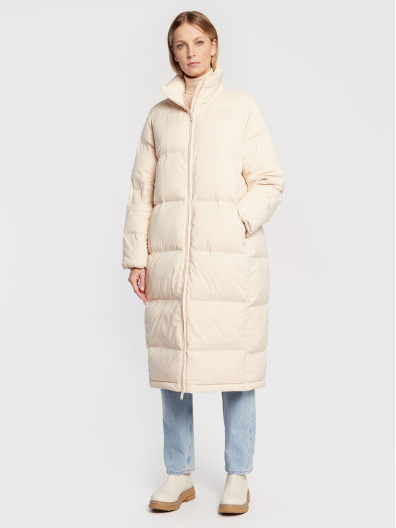 Calvin Klein Kurtka puchowa Seamless Lofty K20K204691 Écru Regular Fit