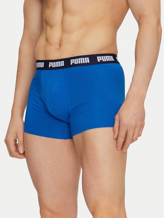 Puma Komplet 3 par bokserek 938327 Granatowy