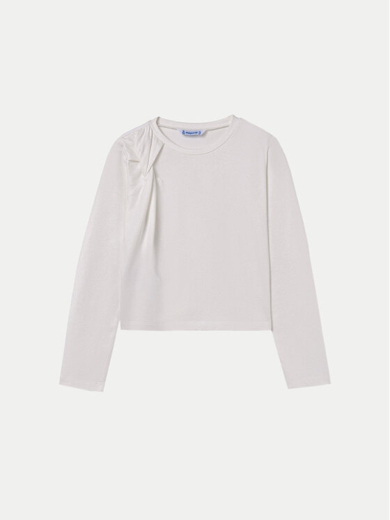 Mayoral Bluzka 7007 Écru Regular Fit