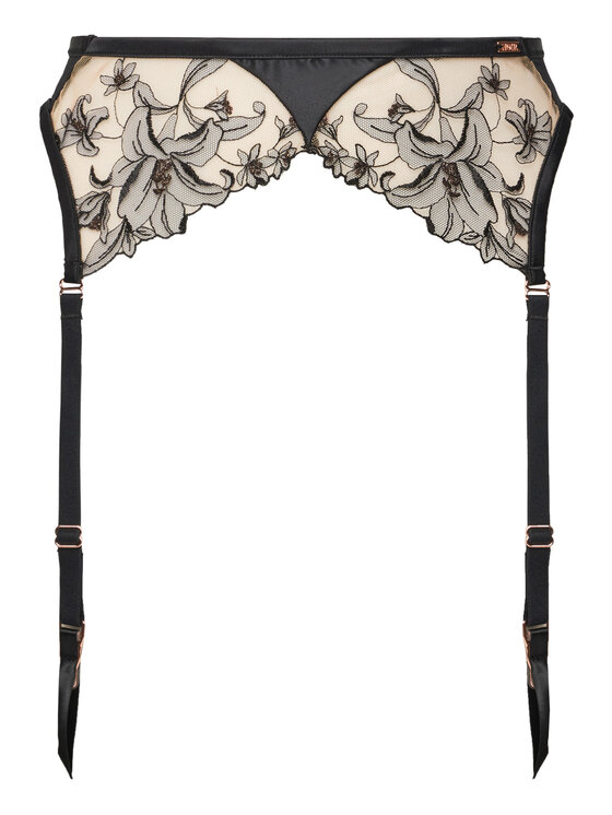 Hunkemöller Pas do pończoch Anouk 300955 Czarny