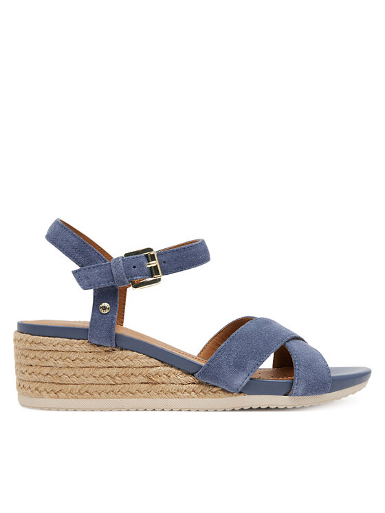 Geox Espadryle D Ischia Corda D55HHB 00020 C4005 Granatowy
