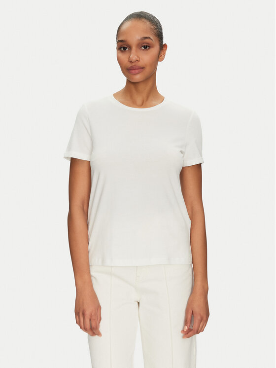 Vero Moda T-Shirt Blair 10325914 Biały Regular Fit