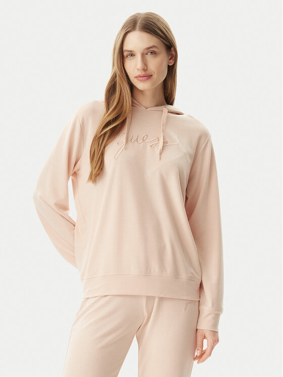Guess Bluza O5GQ00 KCQP2 Pomarańczowy Regular Fit