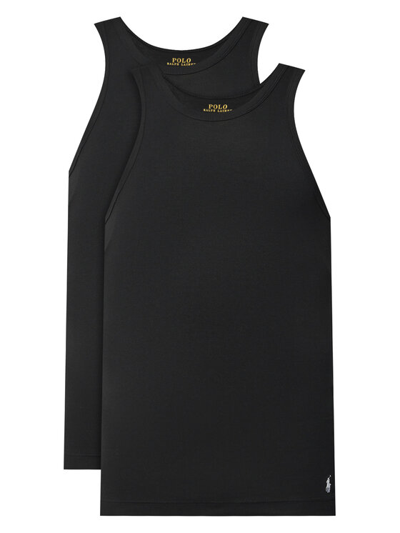 Polo Ralph Lauren Komplet 2 tank topów 714959333001 Czarny Slim Fit