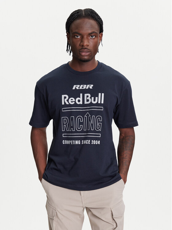 Pepe Jeans T-Shirt Red Bull Racing History RM500020 Granatowy Regular Fit