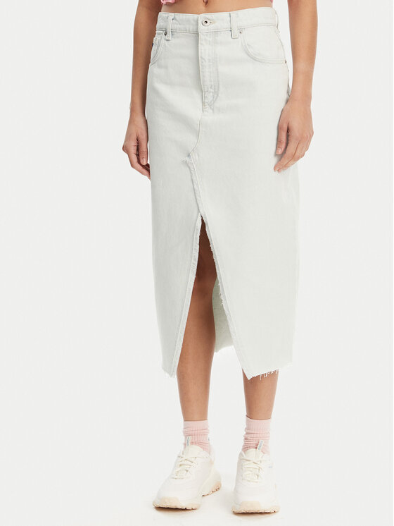 HUGO Spódnica jeansowa Galita 50534746 Niebieski Regular Fit