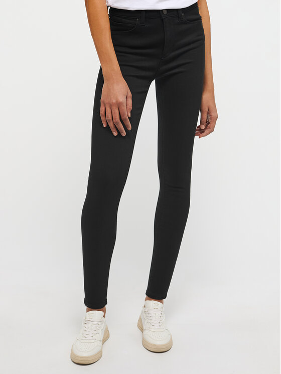 Mustang Jeansy Georgia 1013575 Czarny Super Skinny Fit