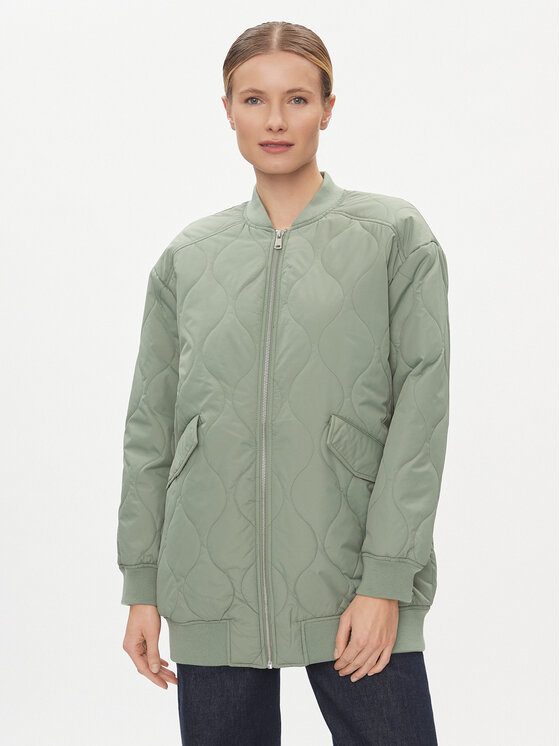 ONLY Kurtka przejściowa Tina 15300060 Zielony Regular Fit