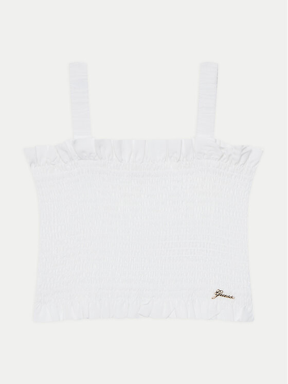 Guess Top J5GH01 WG5S2 Biały Regular Fit