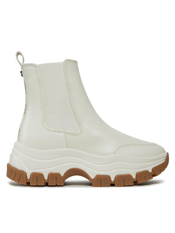 Guess Botki FL8BEO ELE12 Écru