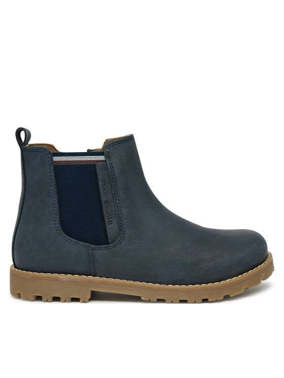 Tommy Hilfiger Trzewiki T1X5-33700-0124 S Granatowy