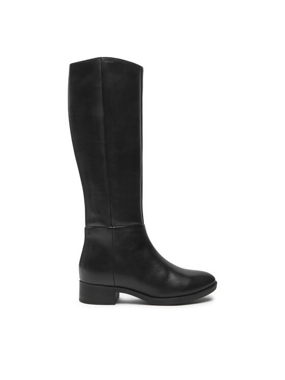 Geox Oficerki D Felicity D D84G1D 00043 C9999 Czarny