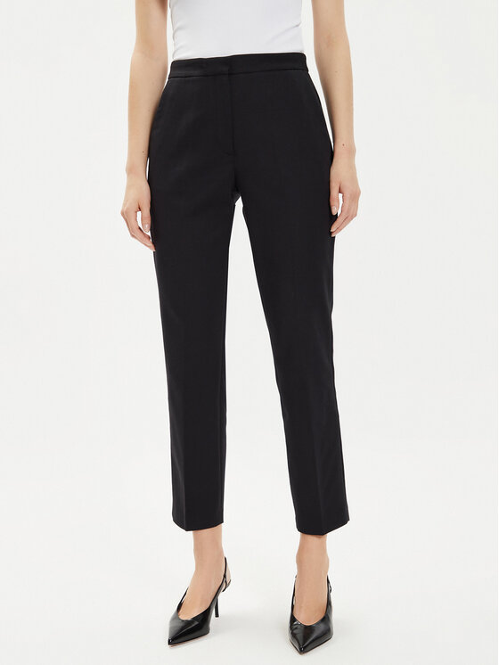 Calvin Klein Chinosy K20K206885 Czarny Slim Fit